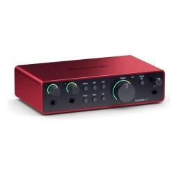 Scarlett 2i2 Focusrite | Interfaz de audio profesional USB