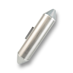 Guiro Torpedo Metalico LP Con raspador LP306A.