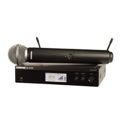 BLX24R/SM58 Sistema inalámbrico para voz, de montaje en rack, con micrófono SM58
