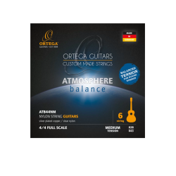 Ortega Cuerdas Nailon para Guitarra Acústica Atmosphere Series