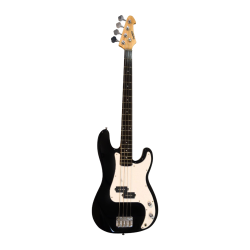 Paquete Bajo Electrico Negro 4 Cuerdas Smithfire PBS315PAKBLK