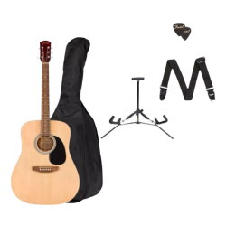 Paquete Guitarra Acústica Fender FA25