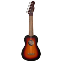 Ukelele Fender Venice Soprano Serie Clásica – Ideal para Principiantes y Viaje