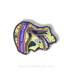 A007H/PB Capo calavera para guitarra Alice