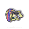 A007H/PB Capo calavera para guitarra Alice