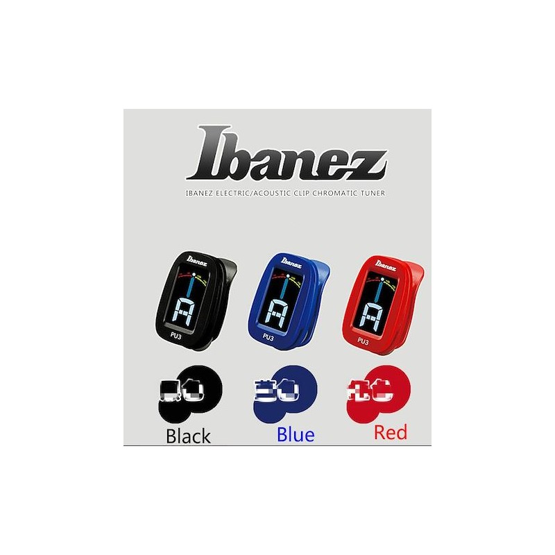 Afinador Cromático de Clip Ibañez- PU3