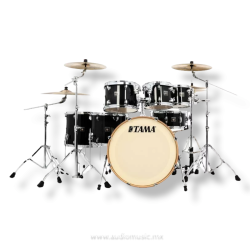 Bateria CL72STPB Superstar Tama 7 piezas Negra