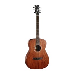 Cort AF510 Standard Series Guitarra acustica, cuerpo de concierto, caoba