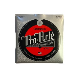 D’Addario Cuerdas para Guitarra Acústica, tensión normal EJ30 Clear Nylon